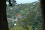 Вид на живописный уголок Нового Афона. Стрелочка указывает на вход в знаменитую Новоафонскую пещеру.